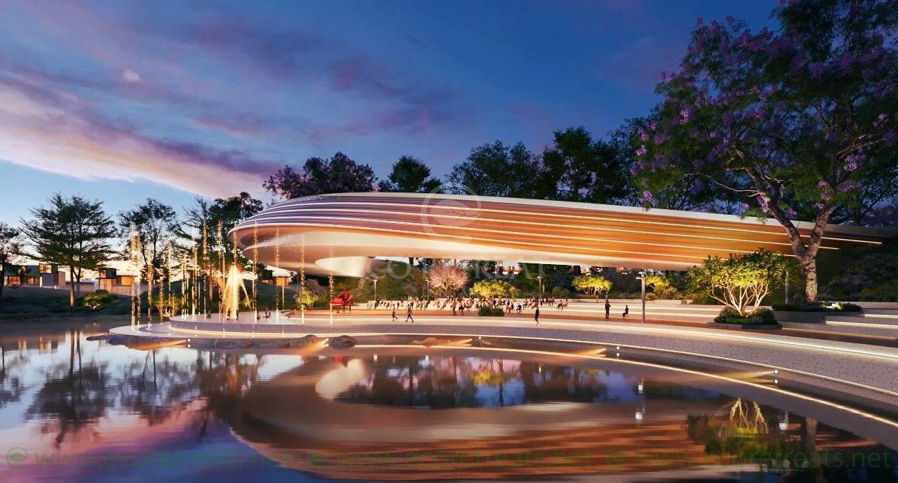 Công Viên Trung Tâm Dự án Khu đô Thị Eco Retreat Long An