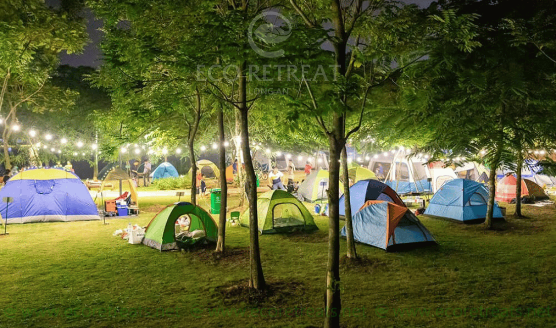 Khu Vực Cắm Trại Dự án Eco Retreat Long An