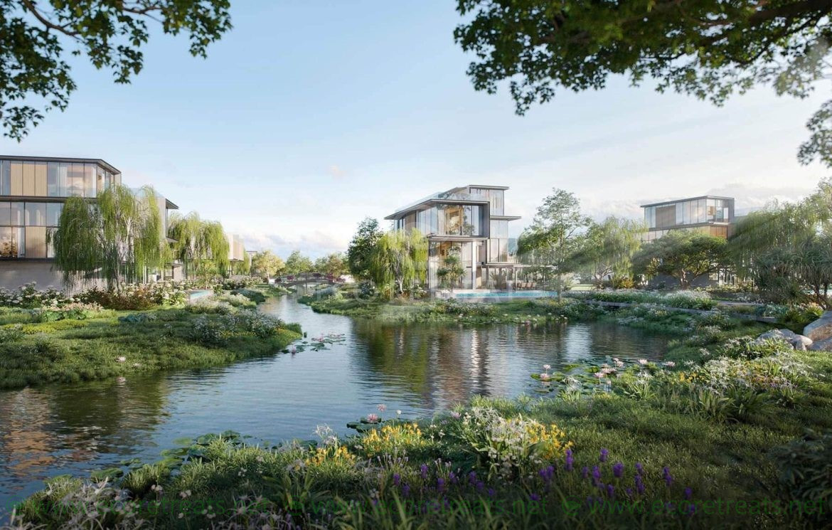Thiết Kế Biệt Thự Ven Sông Dự án Eco Retreat Long An