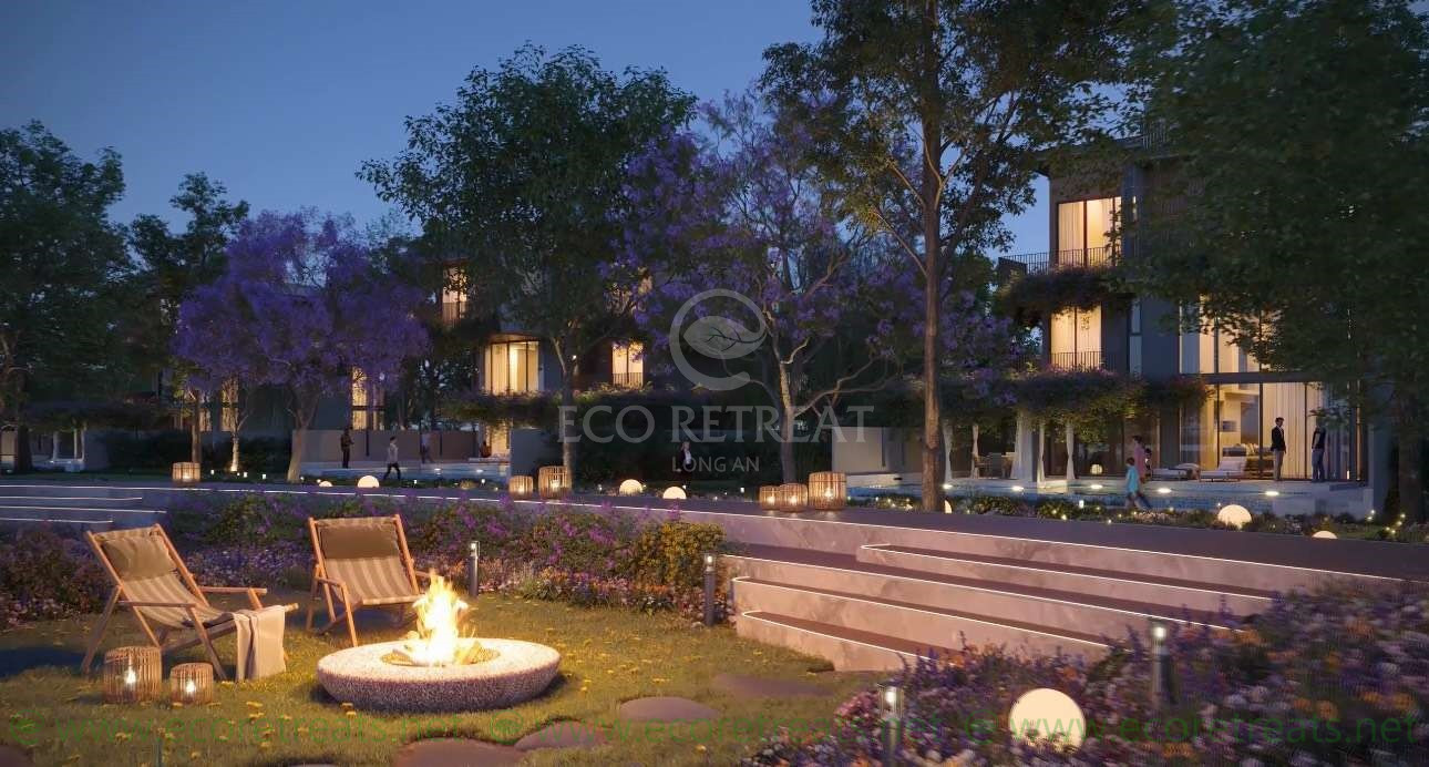 Vườn Dạo Bộ Dự án Eco Retreat Bến Lức Long An