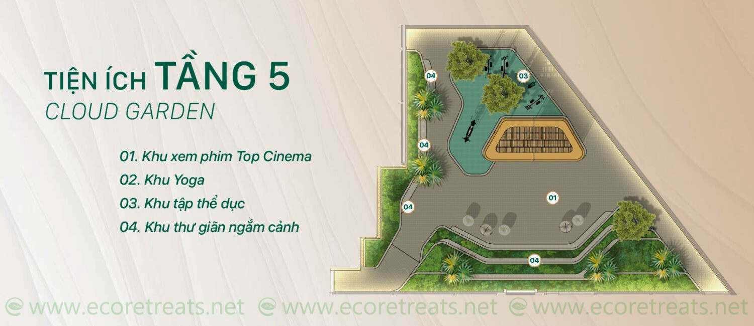 Tiện ích The Emerald Garden View_tầng 5